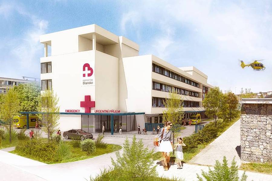 Nemocnice Blansko chystá přesun a rozšíření urgentního příjmu