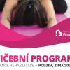 Rozvrh cvičebních programů v ambulanci rehabilitace podzim, zima 2023/24